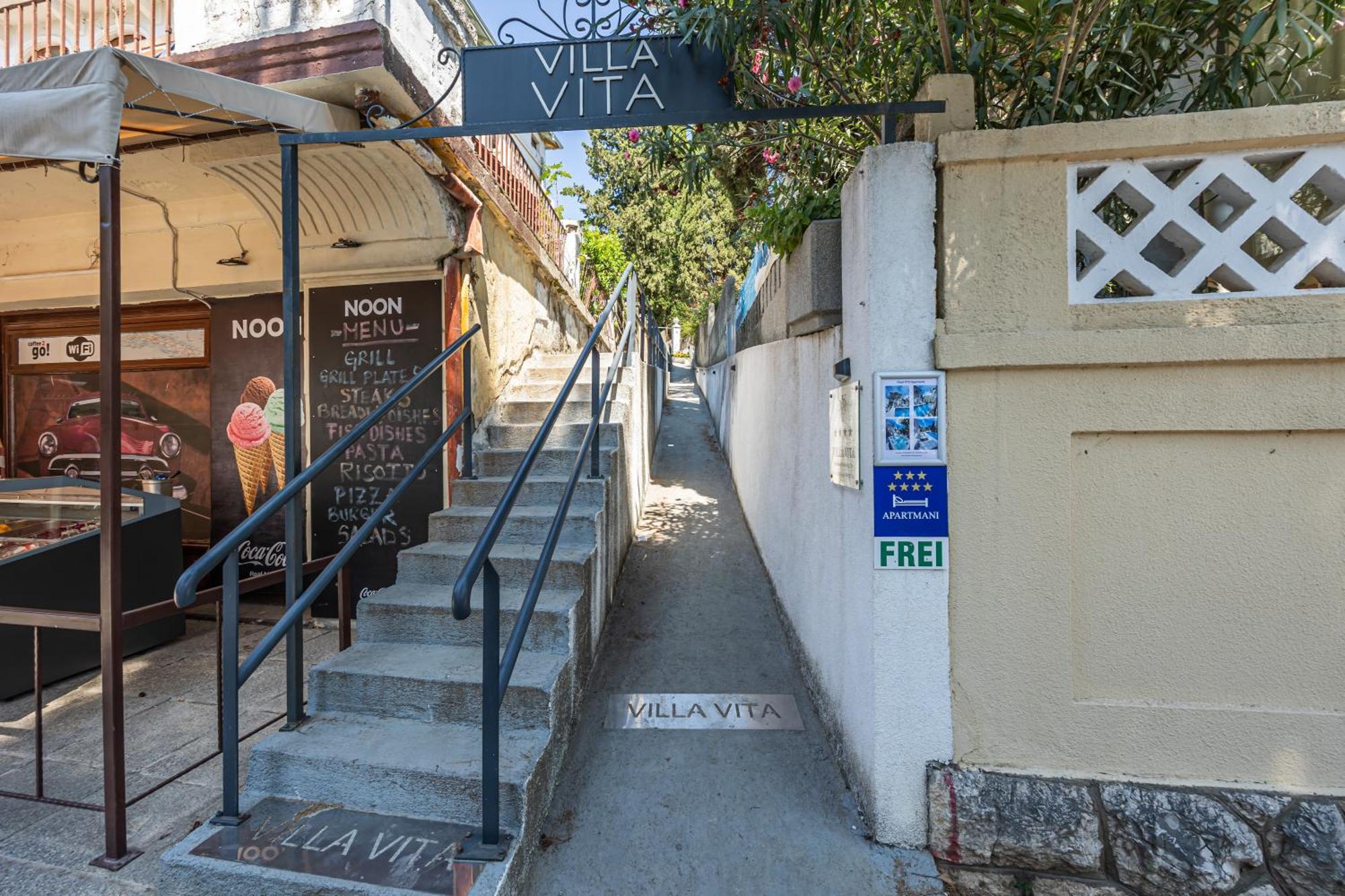 Villa Vita Luxury Apartments Crikvenica Bagian luar foto