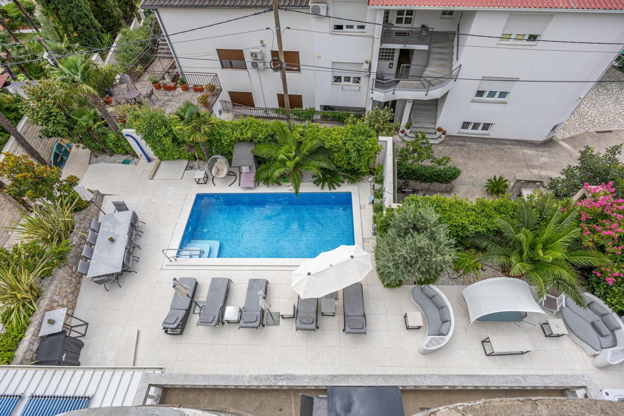 Villa Vita Luxury Apartments Crikvenica Bagian luar foto